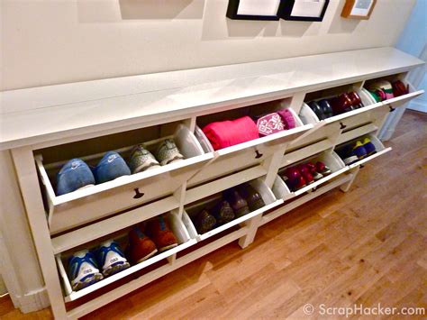 ikea shoe cubby bench.